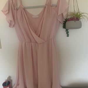 Lush Light pink dress